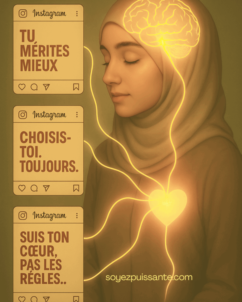 femme musulmane voilé conditionner par les réseaux