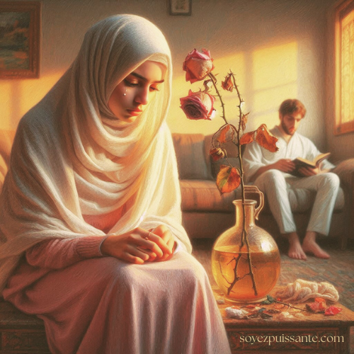 femme musulmane n'a pas de gratitude. rahma et mawwada